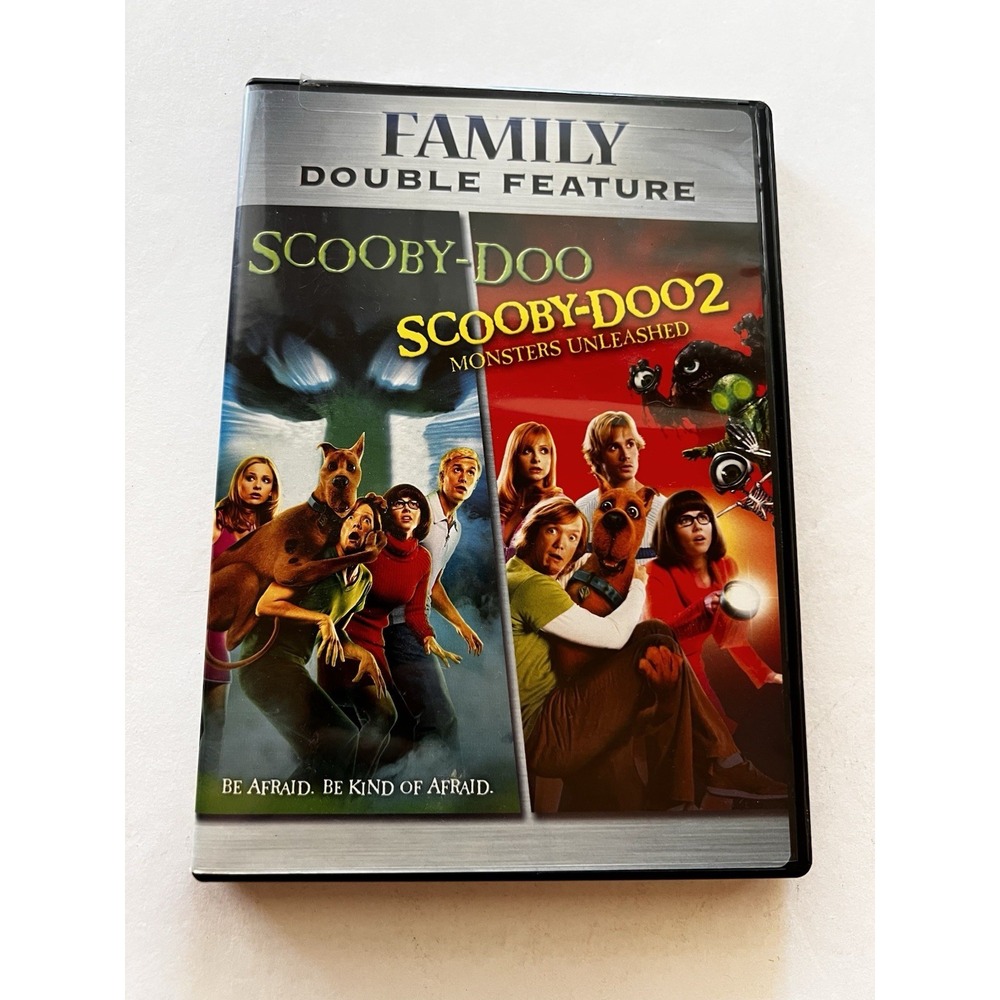 Scooby-Doo: Movie & Scooby-Doo 2 Monsters Unleashed DVD Nostalgia Comedy Y2K